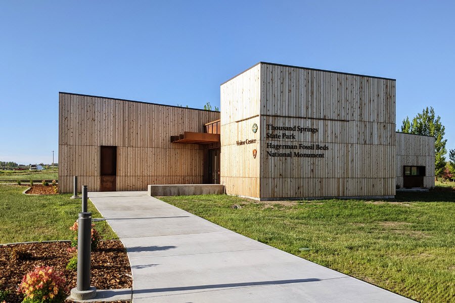 Visitor Center: Thousand Springs State Park and Hagerman Fossil Beds National Monument